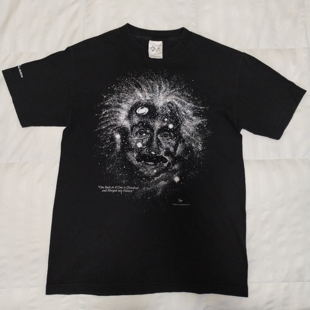 VTG Albert Einstein Rare T-shirt 🔥1993 (Glows in dark)